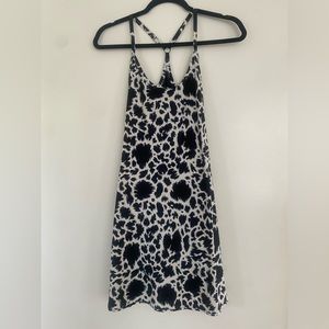 Cloud Leopard Outdoor Voices Exercise Dress